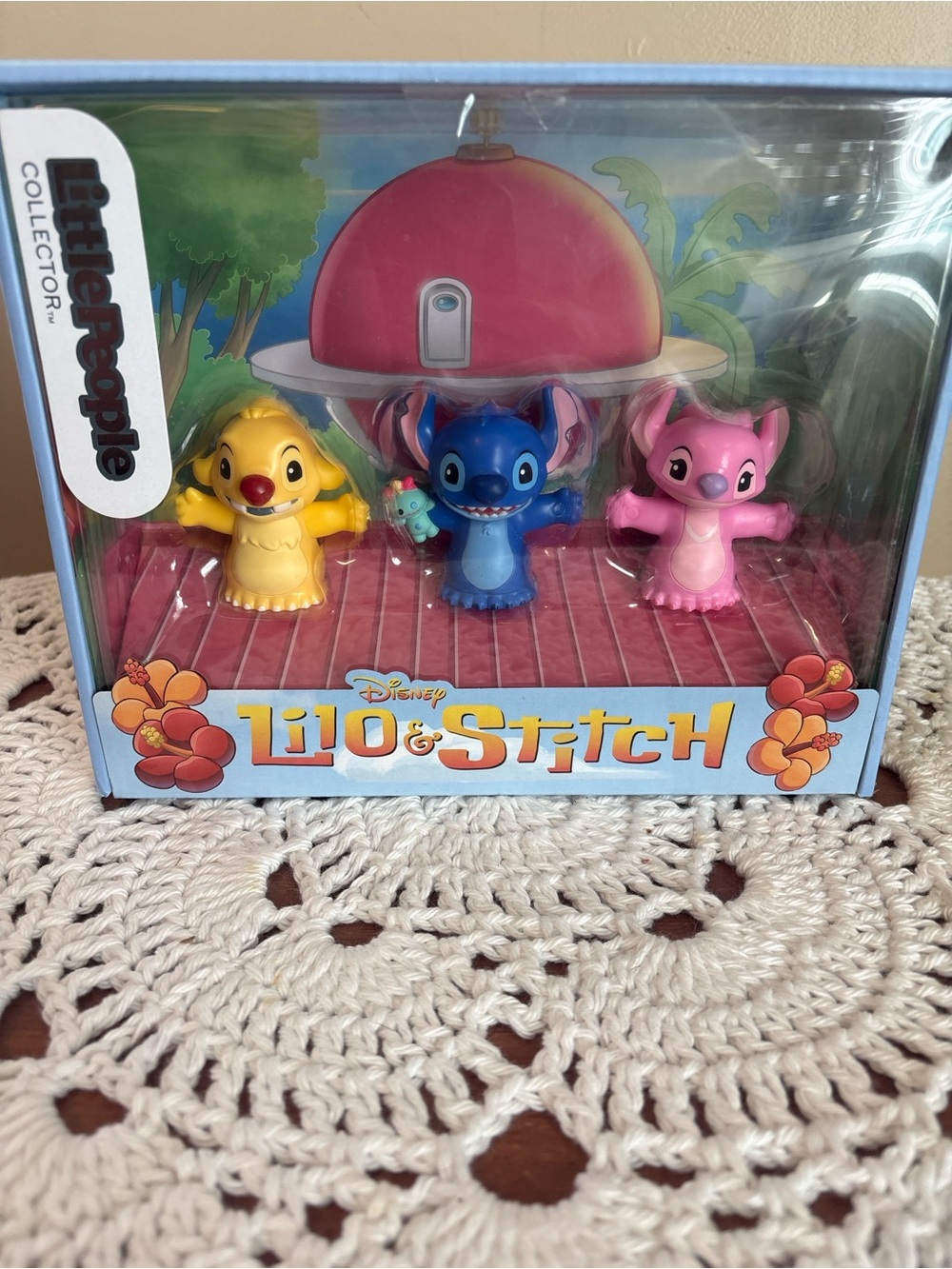 Disney Lilo & Stitch LittlePeople 3-Figure Pack - Blue, Pink, Yellow